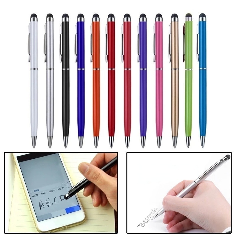 1Pc Mini Mobile Phone Dual-Purpose Stylus Capacitive Touch Screen Pen ...
