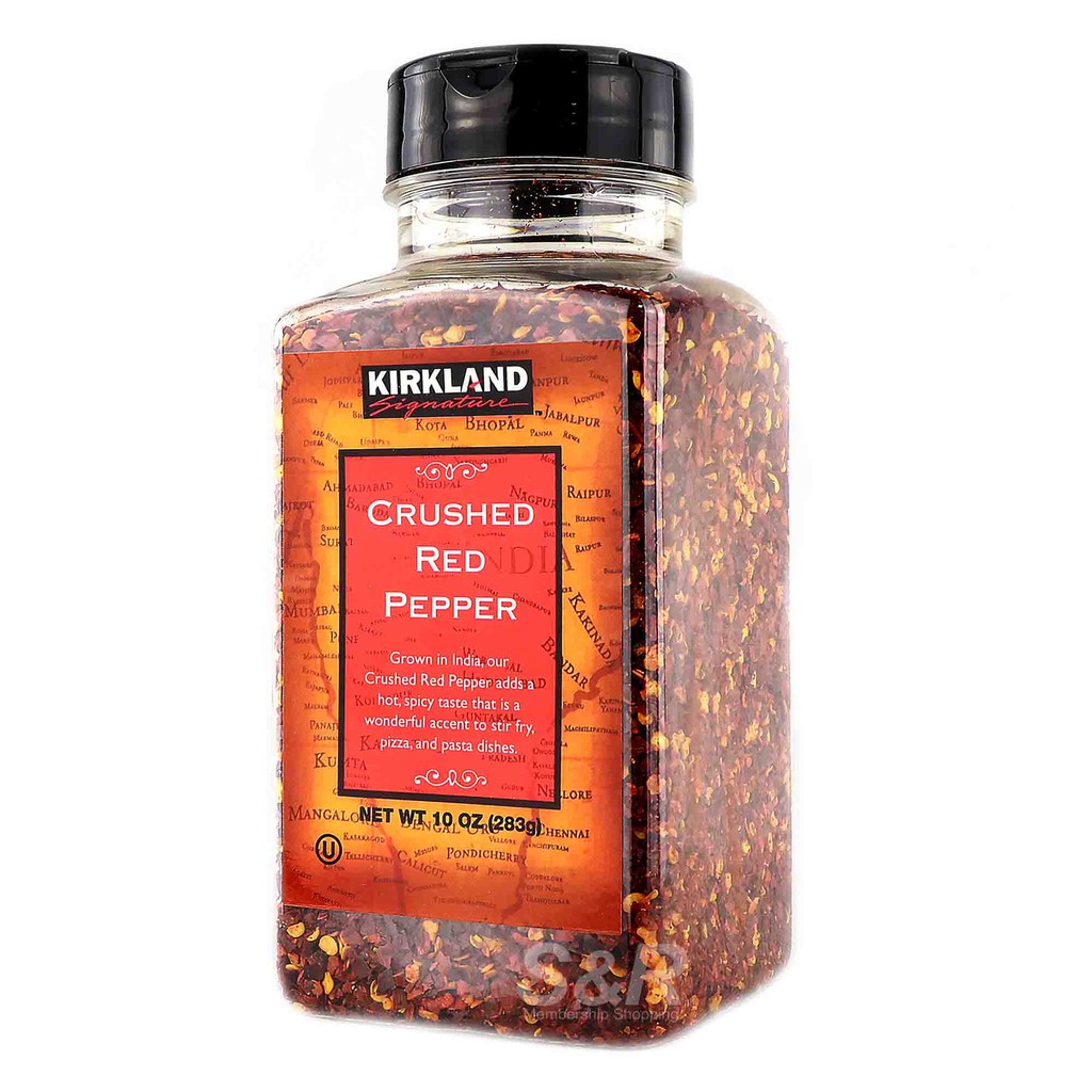 Kirkland Crushed Red Pepper 10 Oz 283 G Shopee Malaysia