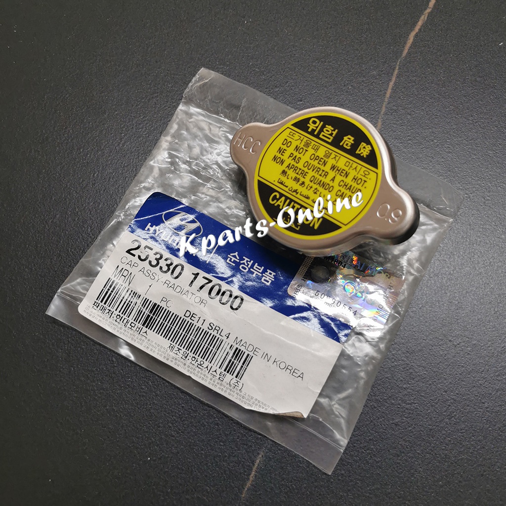 RADIATOR CAP 0.9 (GENUINE PART) HYUNDAI ATOS / ACCENT LC/ MATRIX/ GETZ ...