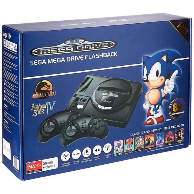 SEGA Mega Drive Flashback Original Console Shopee Malaysia