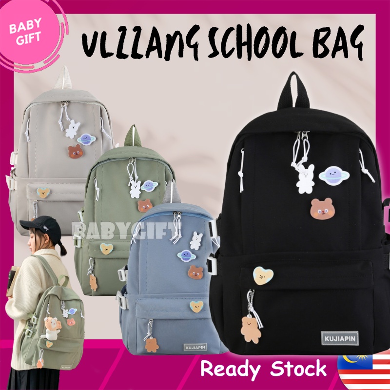 BABYGIFT Ulzzang Bag Ins Style School Bag for High School Student