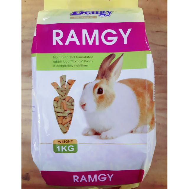 Bengy Ramgy Rabbit food Makanan Arnad 1KG Shopee Malaysia