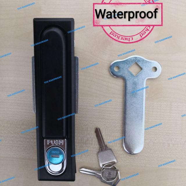THandle Electrical Waterproof Panel Lock Switch Box Push