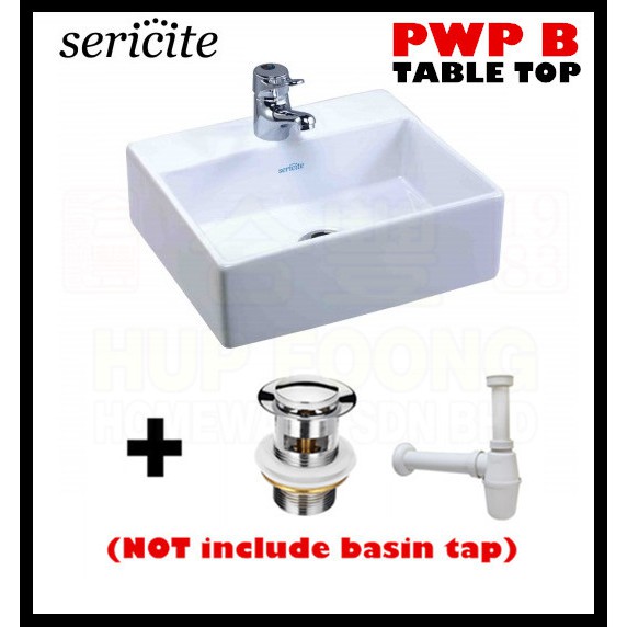 (READY STOCK) SERICITE WB 2027 Table Top or Wall Hung Ceramic Basin ...