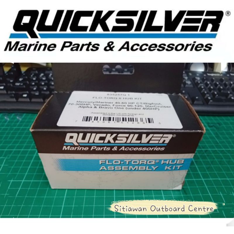 Ricambio Kit Mozzo Flo Torq II Quicksilver 835257Q1 Per Mercury 135-300HP E Mercruiser Alpha Bravo One