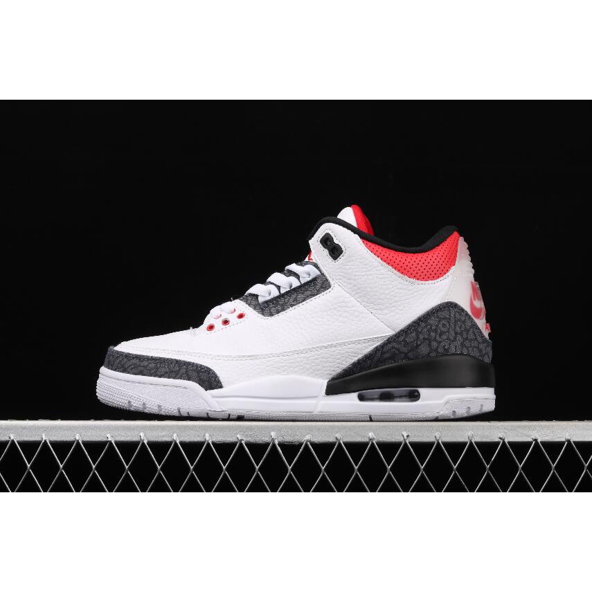 jordan retro 3 se white fire red black