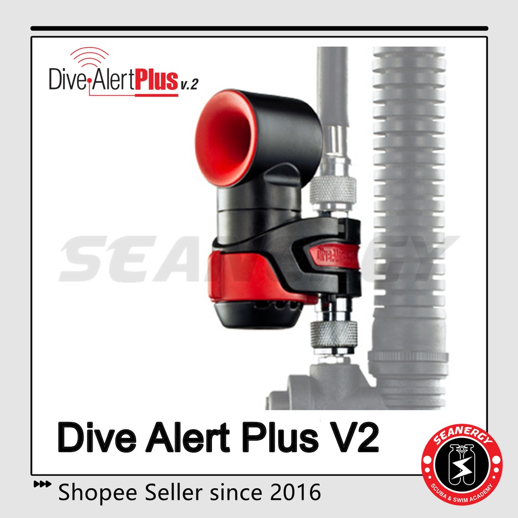 Dive Alert Plus V2 DV1 DV2 DV3 Scuba Diving Air Horn Underwater and ...