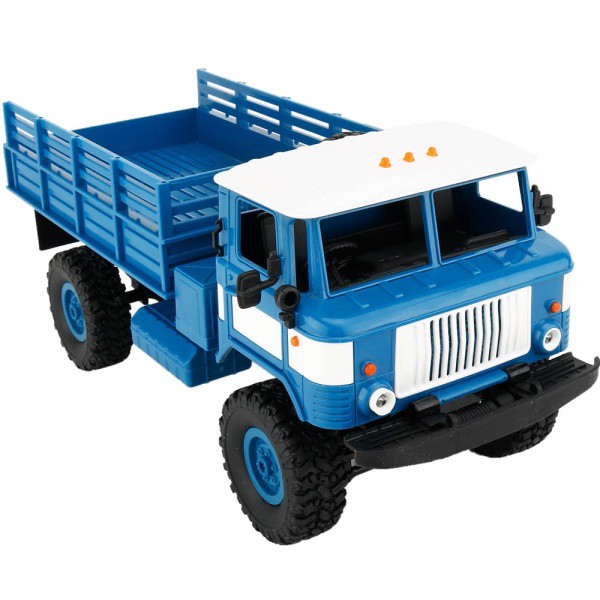 WPL B-24 DIY Assembly 1:16 Mini 4WD RC Military Truck Control Car Toy ...