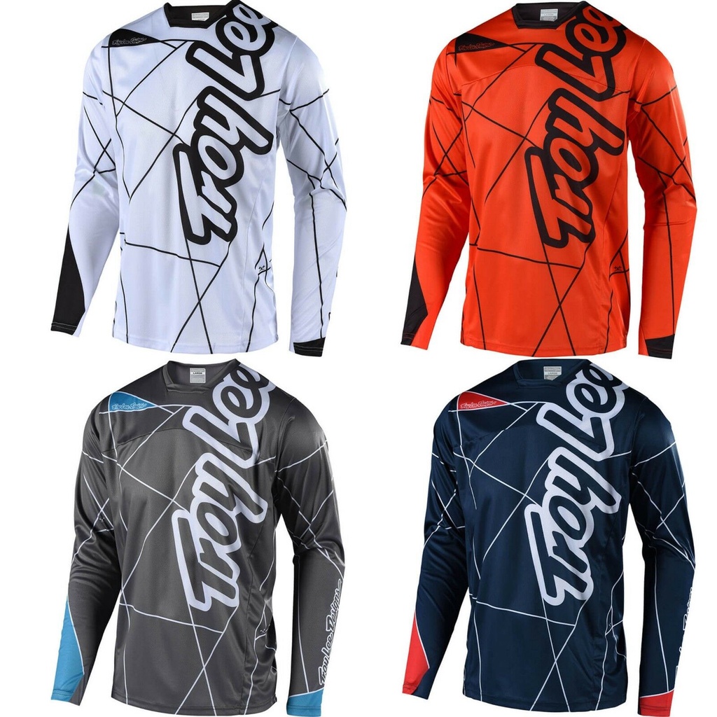 Men's Mountain Bike Jersey - Long Sleeve Breathable Riding Shirt For Cycling & Motocross