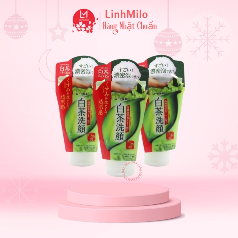 Rohto Japanese White Tea Facial Cleanser 120g Shopee Malaysia