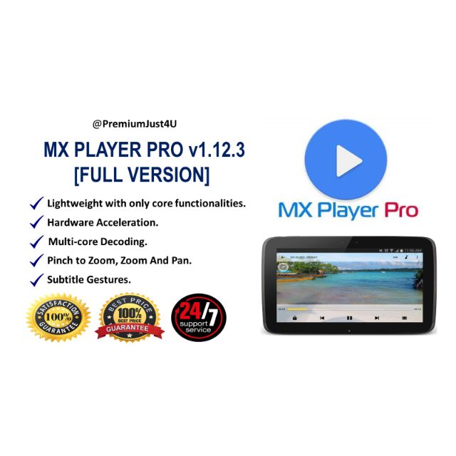 (Android) MX Player PRO v1.11.6 [Latest Full Version] Shopee Malaysia