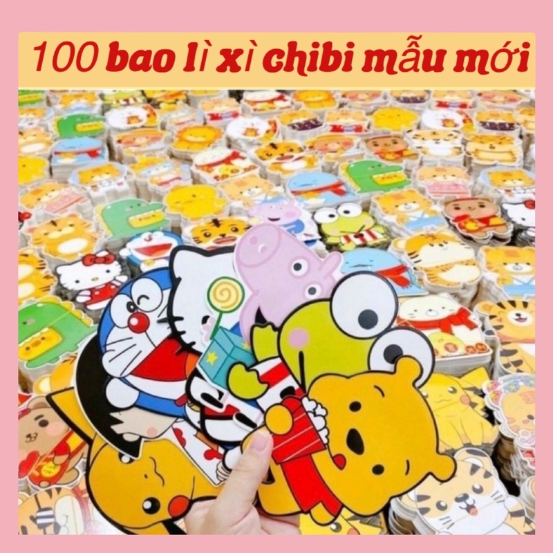 100 New Sample chibi Lucky Money Bag 2022 (Random Multiple Samples ...