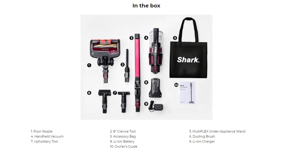 Shark Duo Clean Cordless Stick Vacuum with Self Cleaning Brush Roll