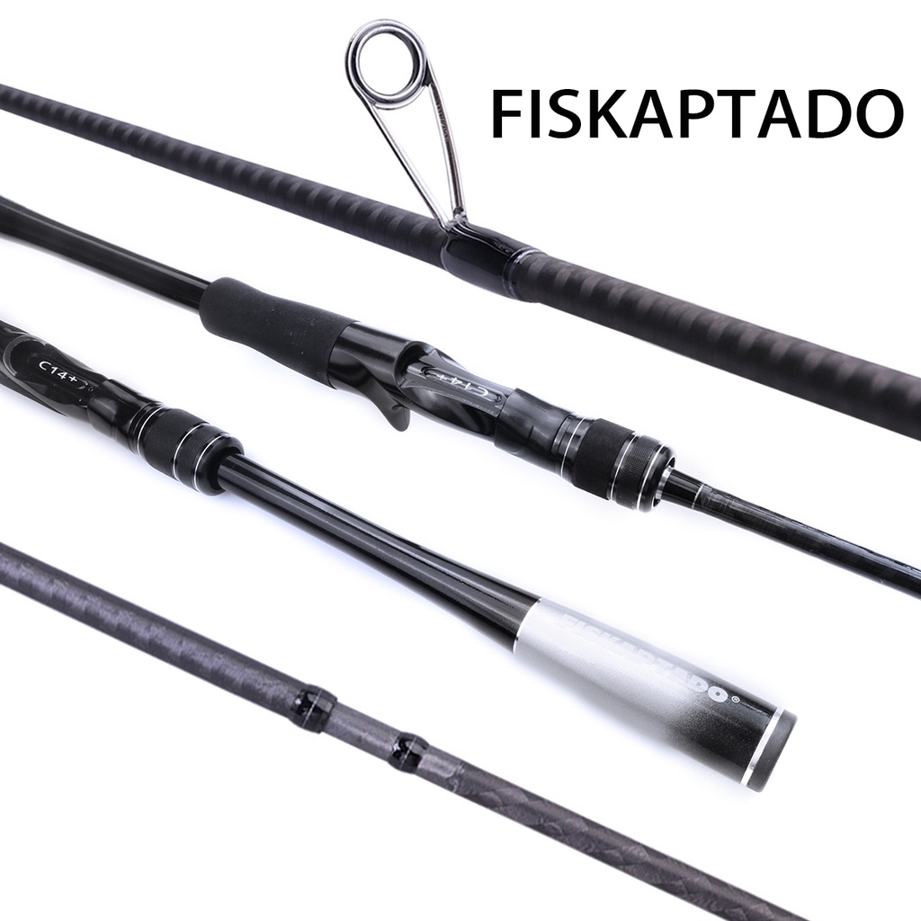 FISKAPTADO 2.13M/2.41M X-CROSS Fishing Rod Spinning Rod Baitcasting Rod  Shore Casting Rod Saltwater Fishing Rod