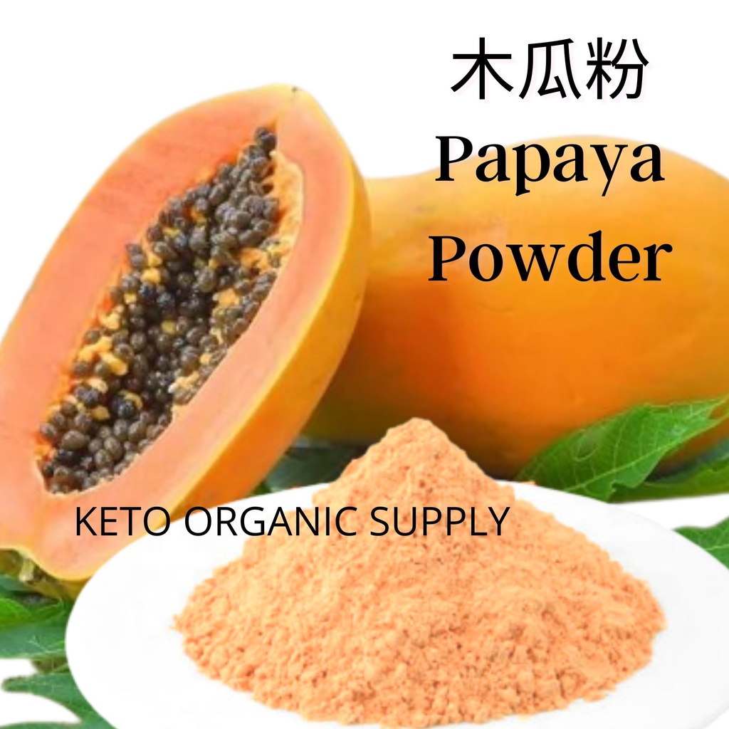 Papaya Powder 250g 木瓜粉 Serbuk Betik Natural Fruits Powder 纯天然蔬果粉 Papaya ...