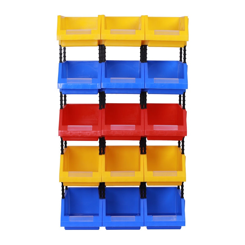New Shelf Oblique Classification Storage Box Spare Parts Box Combined
