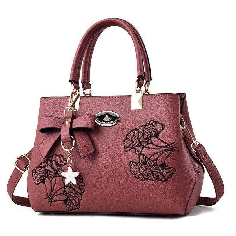 Multi Compartment Floral Handbag Women Sling Bag Beg Tangan Wanita ...