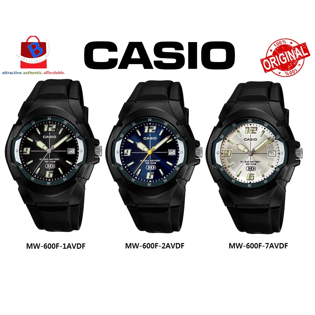 Casio mw 600 best sale