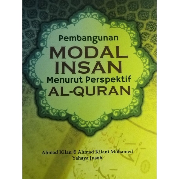 Pembangunan Modal Insan Menurut Perspektif Al-Quran (UTMPRESS) | Shopee ...