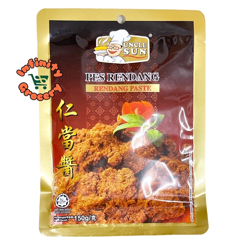 Uncle Sun Rendang Paste | 仁当酱 | Pes Rendang ( 150g ) | Shopee Malaysia