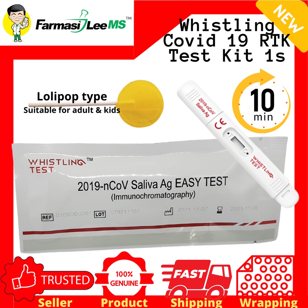 Whistling Covid 19 RTK Test Kit (Exp 11/2023) | Shopee Malaysia