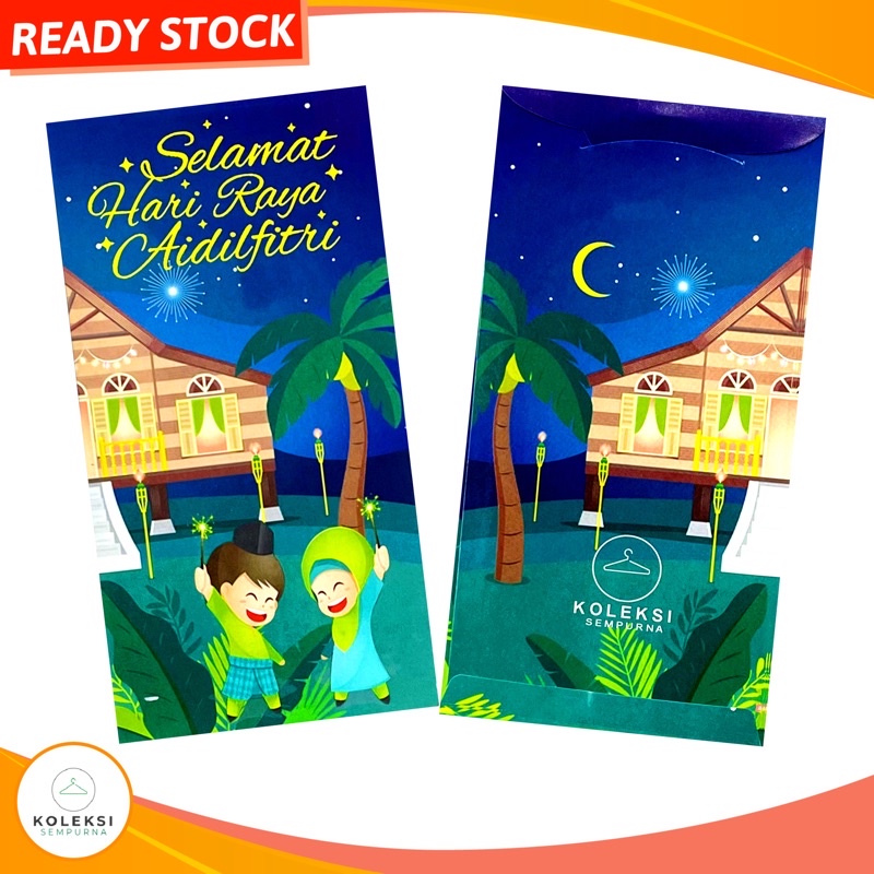 5 pcs Per Pack Sampul Raya Aidilfitri Sampul Raya Sampul Raya Terkini ...