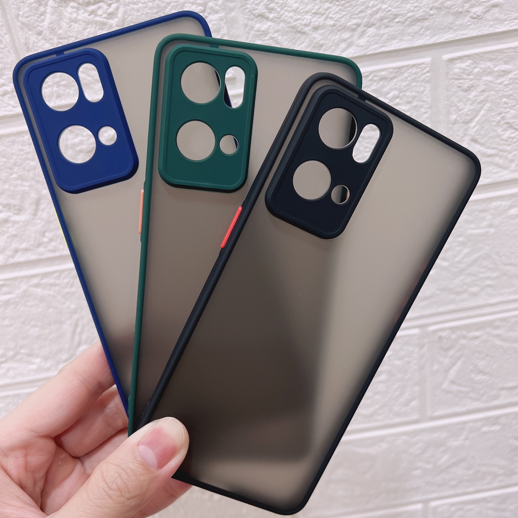 OPPO RENO 7 PRO(5G) Transparent Matte Camera Protection Matte Case ...