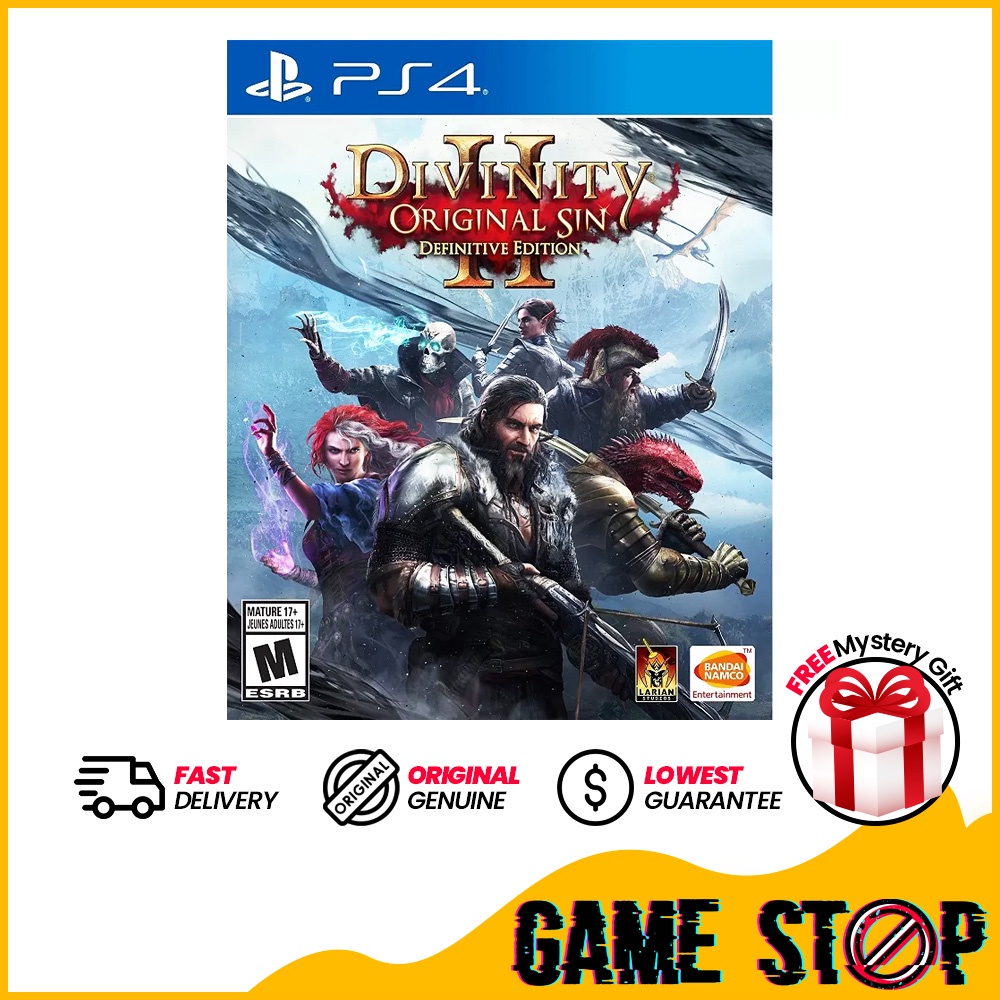 PS4 Divinity Original Sin II Definitive Edition Chinese/English Version ...