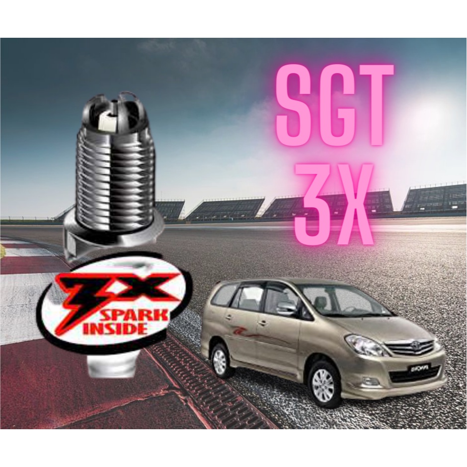 SGT 3X Spark Plug LFR6EX-E6X Toyota Innova 2005-2012 | Shopee Malaysia