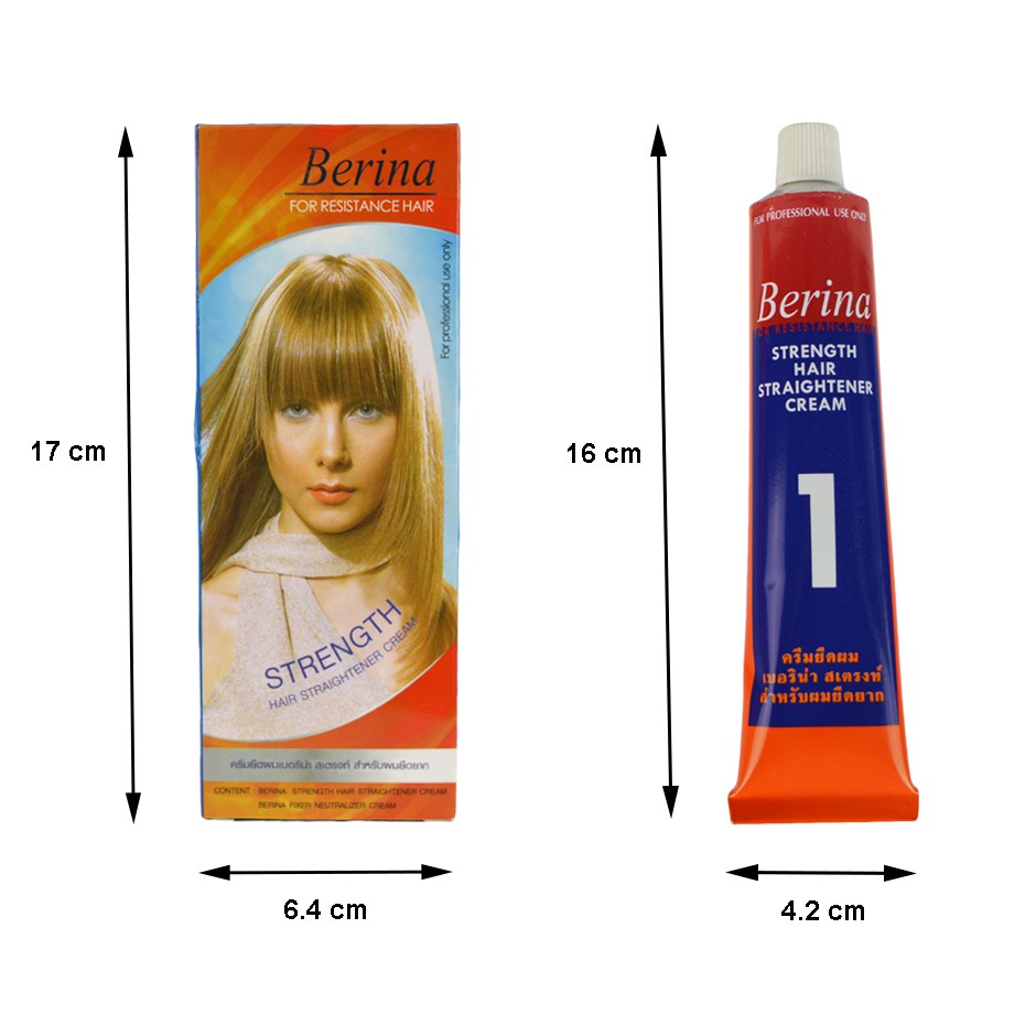 Berina Hair Straightener Hair Strength Cream Shopee Malaysia