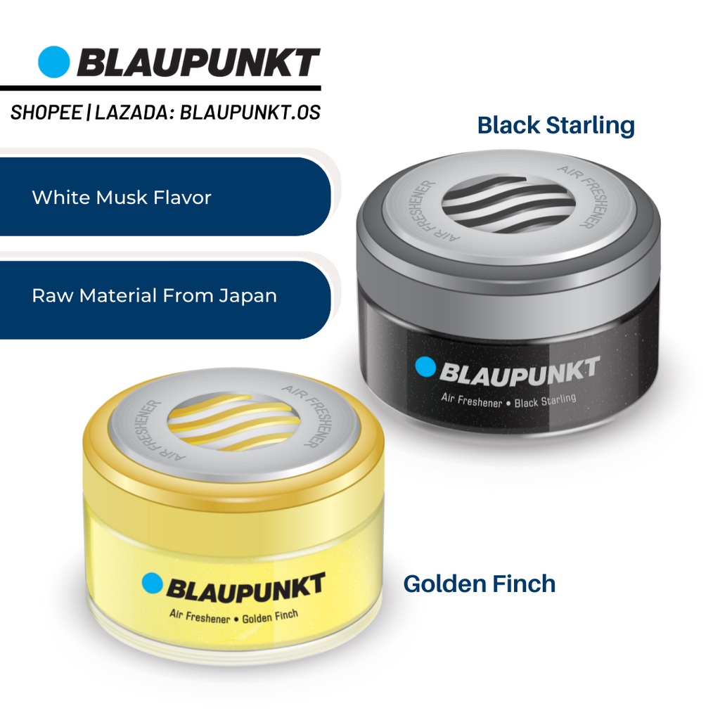 Blaupunkt Air Freshener Black Starling & Golden Finch | Elegant Design ...