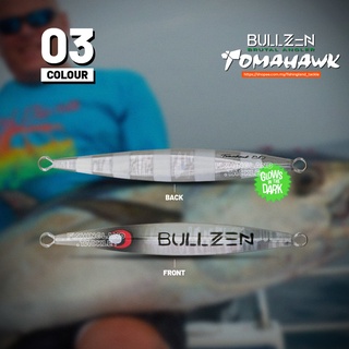 NEW] Bullzen Tomahawk Jig, 30g - 200g, Fast Slow Jigging Lure In Deep  Ocean, UV Glow in Dark, Tokayo HR Sitenkiba