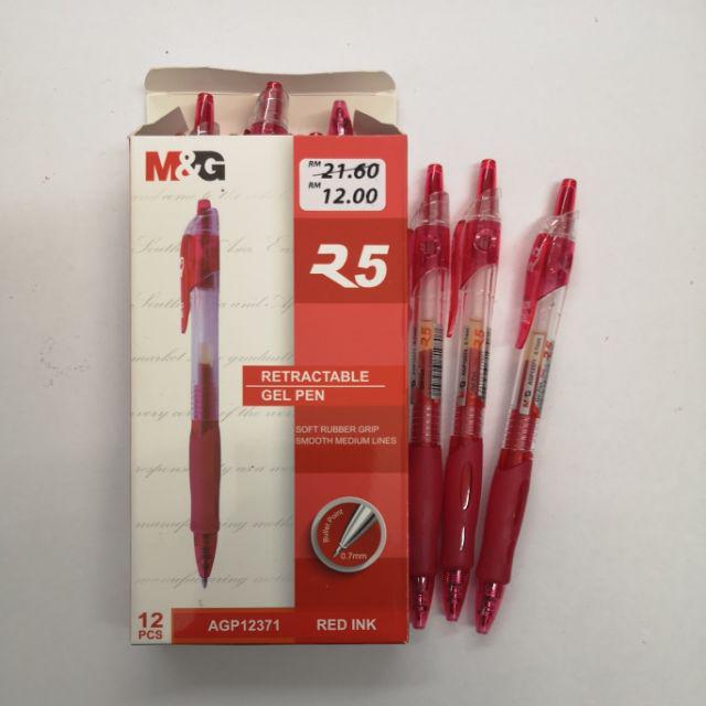 M&G R3 & R5 COLOUR GEL INK PEN 0.5MM & 0.7mm ( AGP12371 / AGP02372 ...