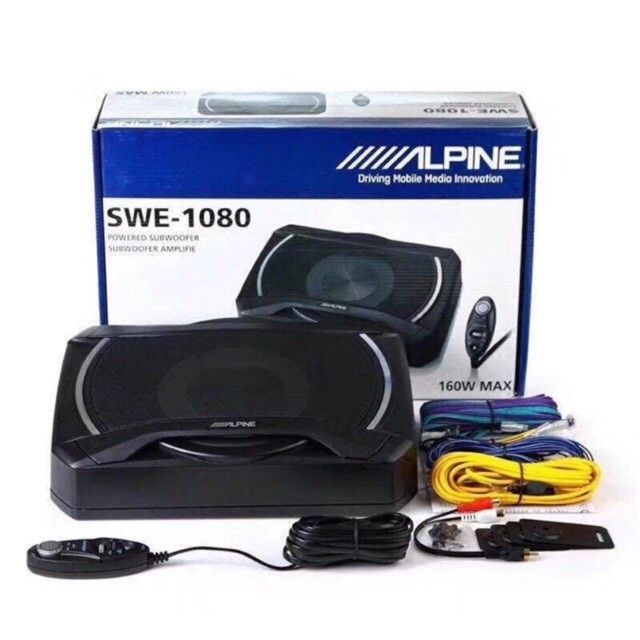 Alpine SWE-1080 Underseat Acrive Subwoofer | Shopee Malaysia