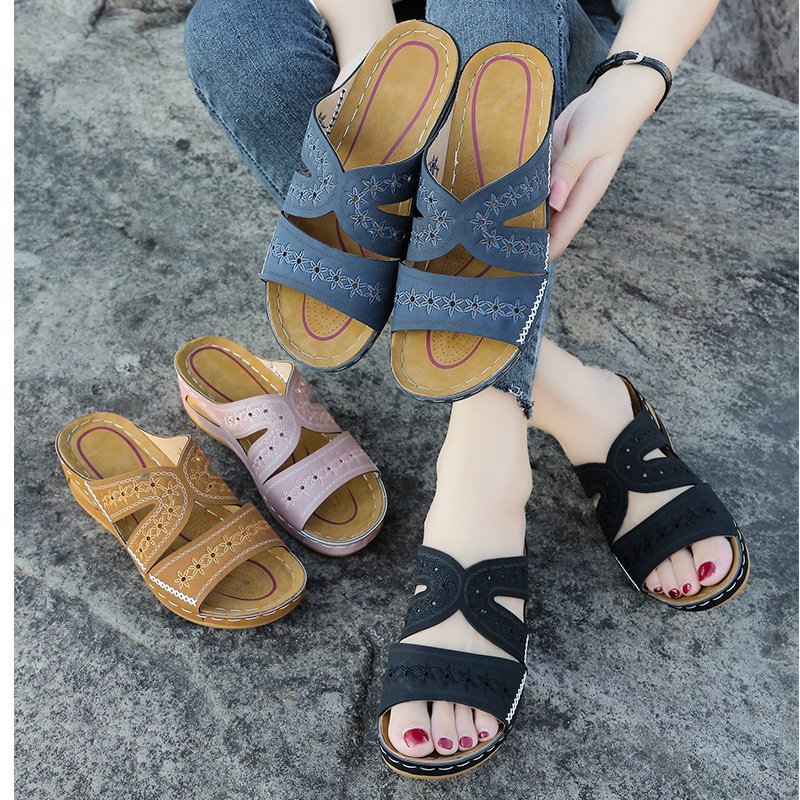 High bottom sandals hot sale