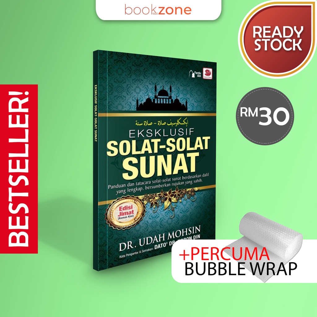 100 Original Galeri Ilmu Eksklusif Solat Solat Sunat Oleh Ustaz Dr Udah Mohsin Buku Solat 