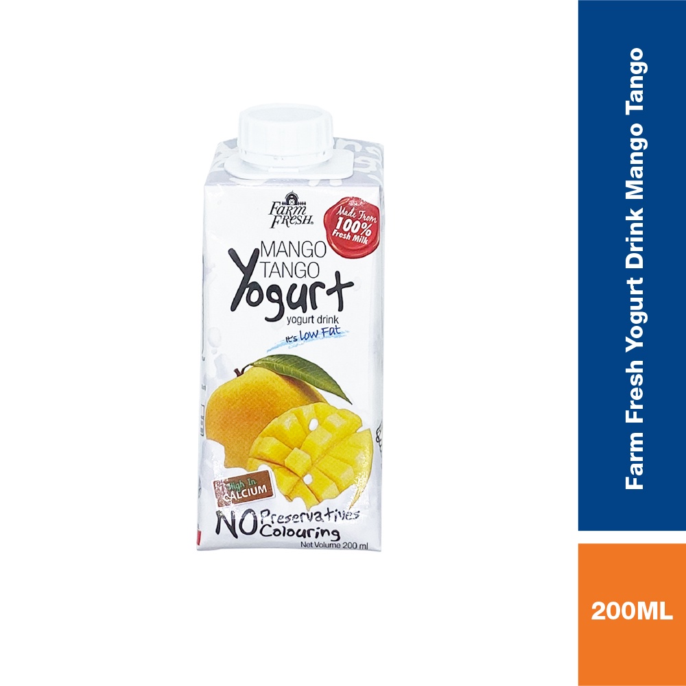 Farm Fresh Yogurt Drink Mango Tango (200ml) Shopee Malaysia