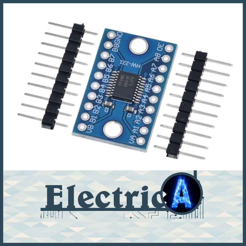TXS0108E 8 Channel Logic Level Converter High Speed Full Duplex 8-Bit Bidirectional [ElectricA]