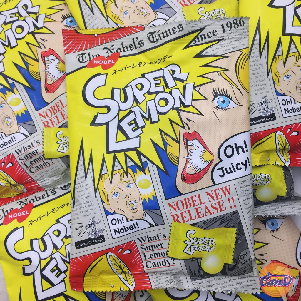 Japanese Super Lemon Super Sour Candy - Domestic Japanese Goods ...