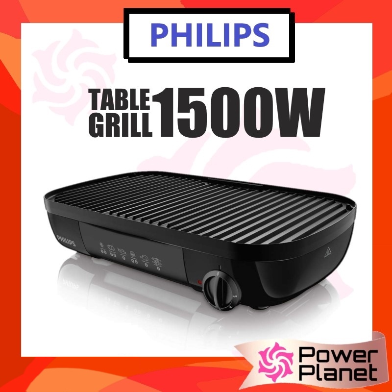 begin extreem regering Philips HD6321 Daily Collection Table Grill HD6321/21 (1500W) | Shopee  Malaysia