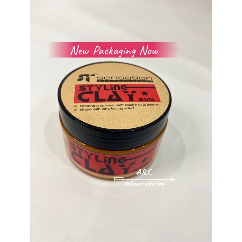 Sensation Styling Hair Clay 150ml Shopee Malaysia