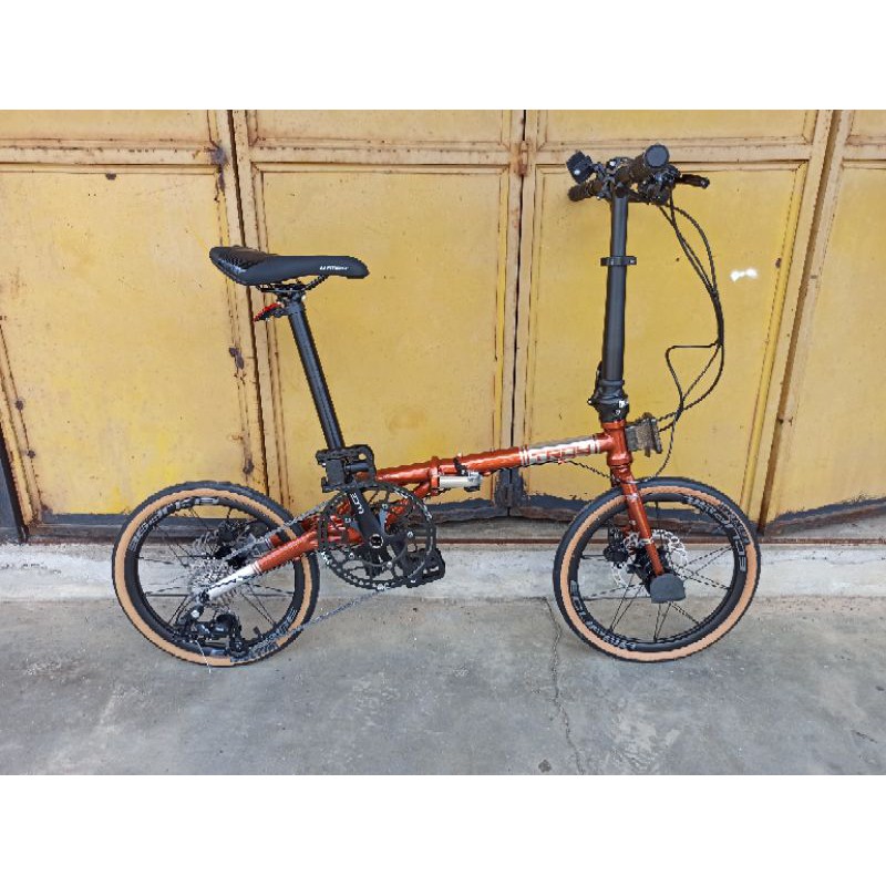 Troy folding deals bike