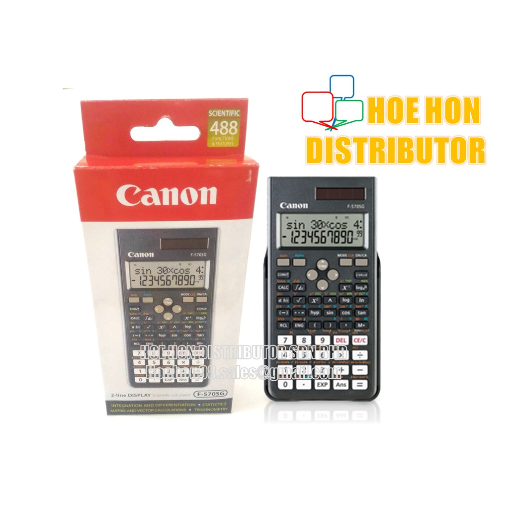 Canon 2025 calculator 570