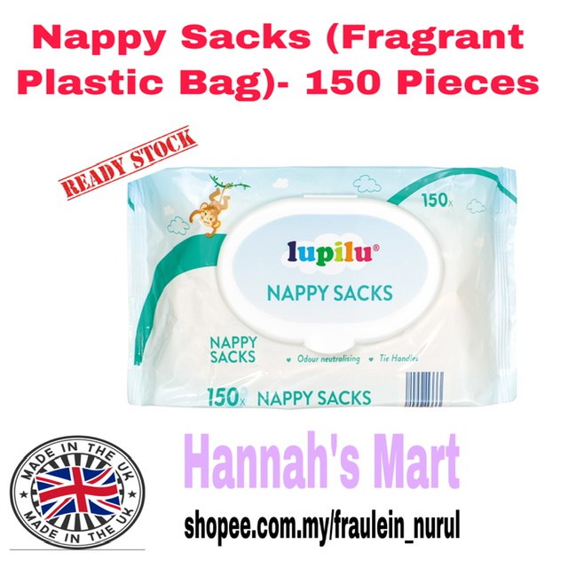 Lupilu best sale nappy sacks