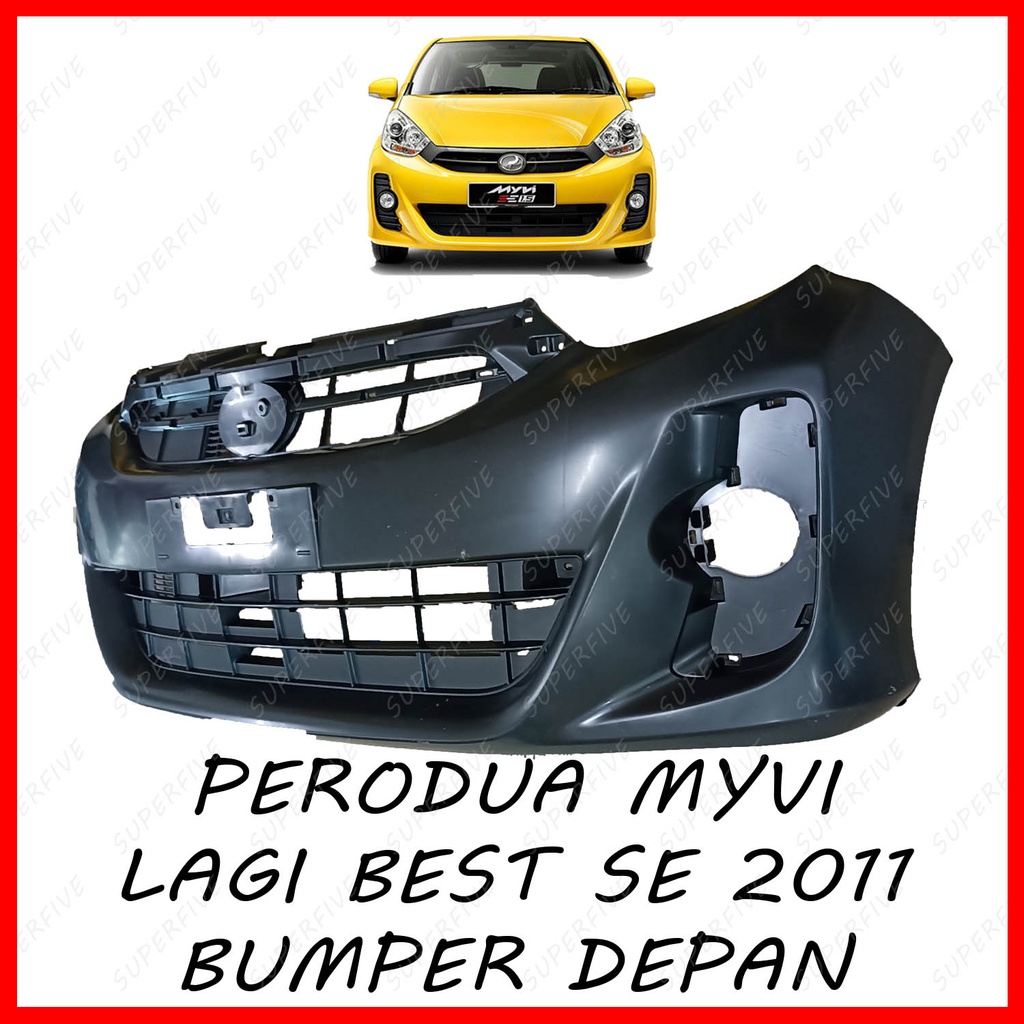 PERODUA MYVI LAGI BEST SE/EXTREME (2011 2014) FRONT BUMPER / BUMPER