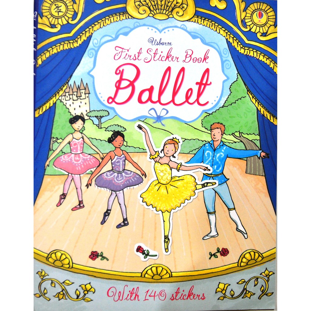 Usborne First Sticker Book - Ballet / Activity Book | Shopee Malaysia