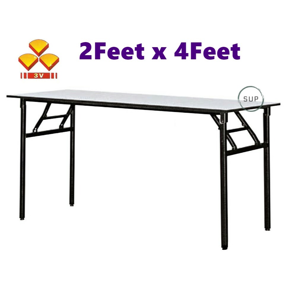 3V Banquet Table 2"x4" / Folding Table / Study Table / Kenduri / Catering Shopee Malaysia