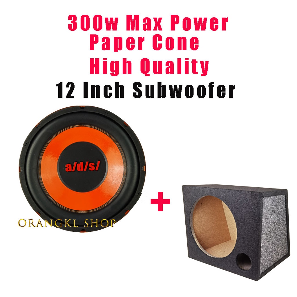 harga subwoofer ads 12 inch double coil