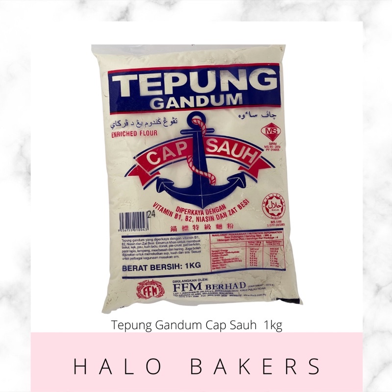 Tepung Gandum Cap Sauh 1KG | Shopee Malaysia