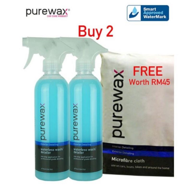 [PROMO🤩] PUREWAX WATERLESS WASH | Shopee Malaysia